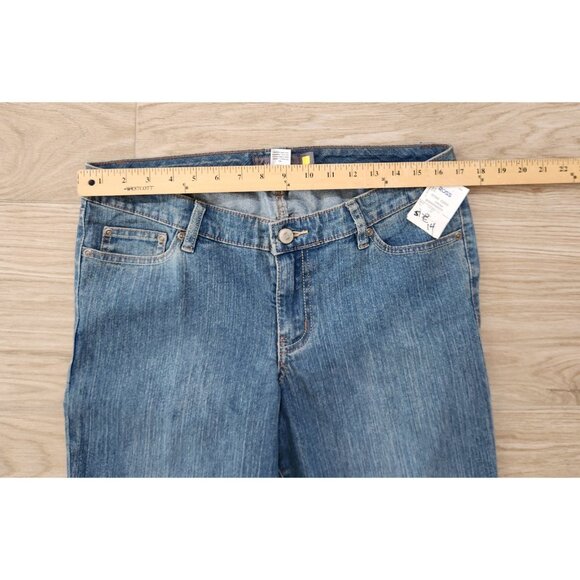 Lane Bryant Venezia Stretch Flare Jeans Boho Blue Womens Size 2 Petite NEW NWT - Picture 9 of 11